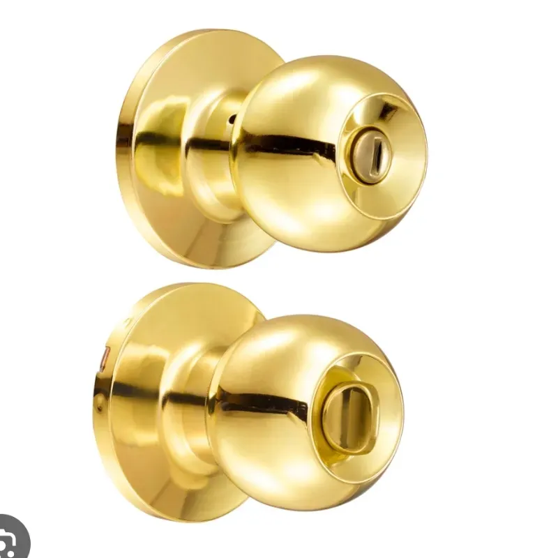 Picaporte p/ cuarto, dorado (38POP)