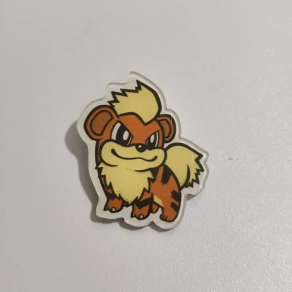BROCHE POKEMON GROWLITHE