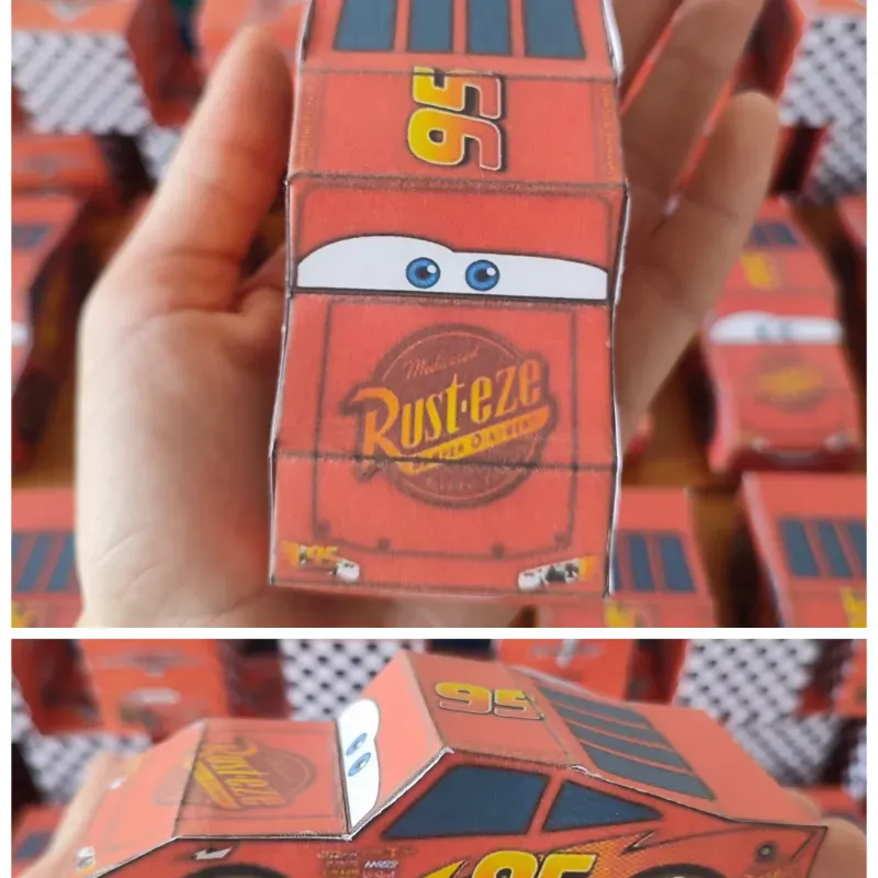 Carritos de cartulina 