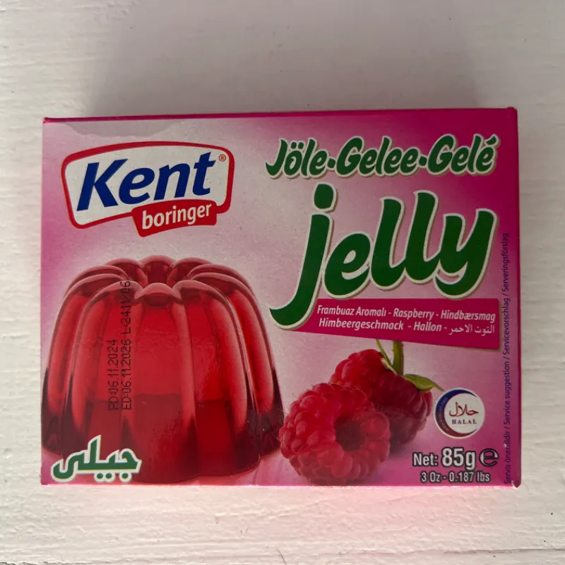 Gelatina Jelly frambuesa