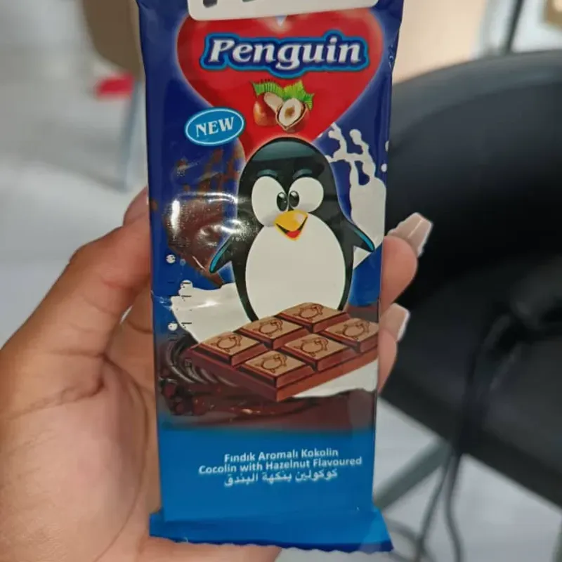 Barra de chocolate Penguin