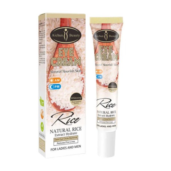 Crema hidratante para ojos con extracto de arroz para la hinchazón de los  ojos 25 ml