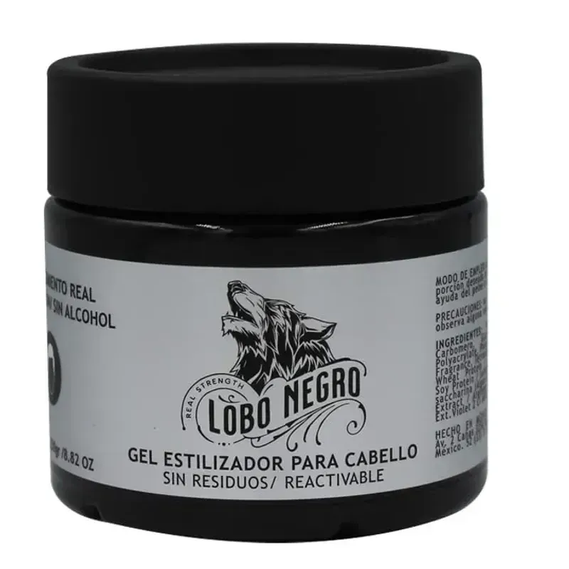 Gel estilizador para cabello Lobo negro 