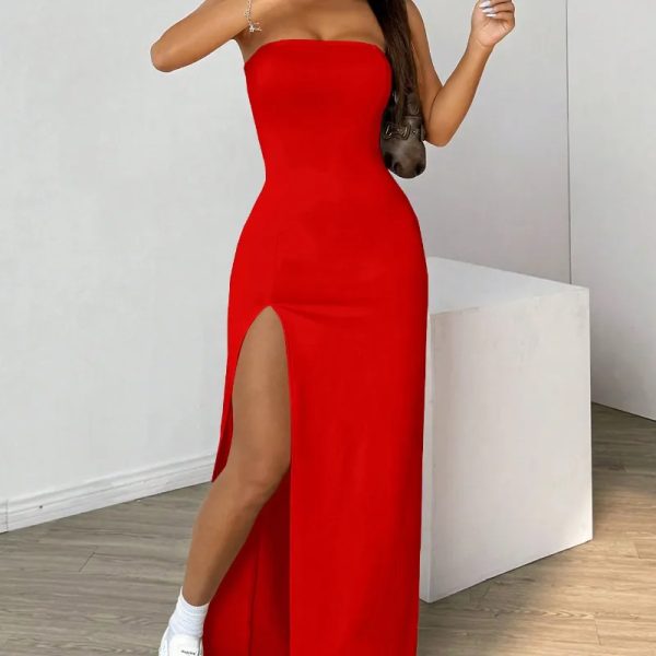 Vestido largo mujer