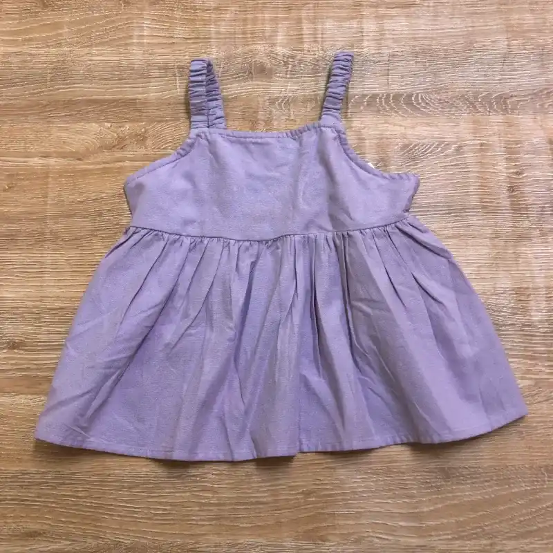 Blusa Mango de tirantes color lila