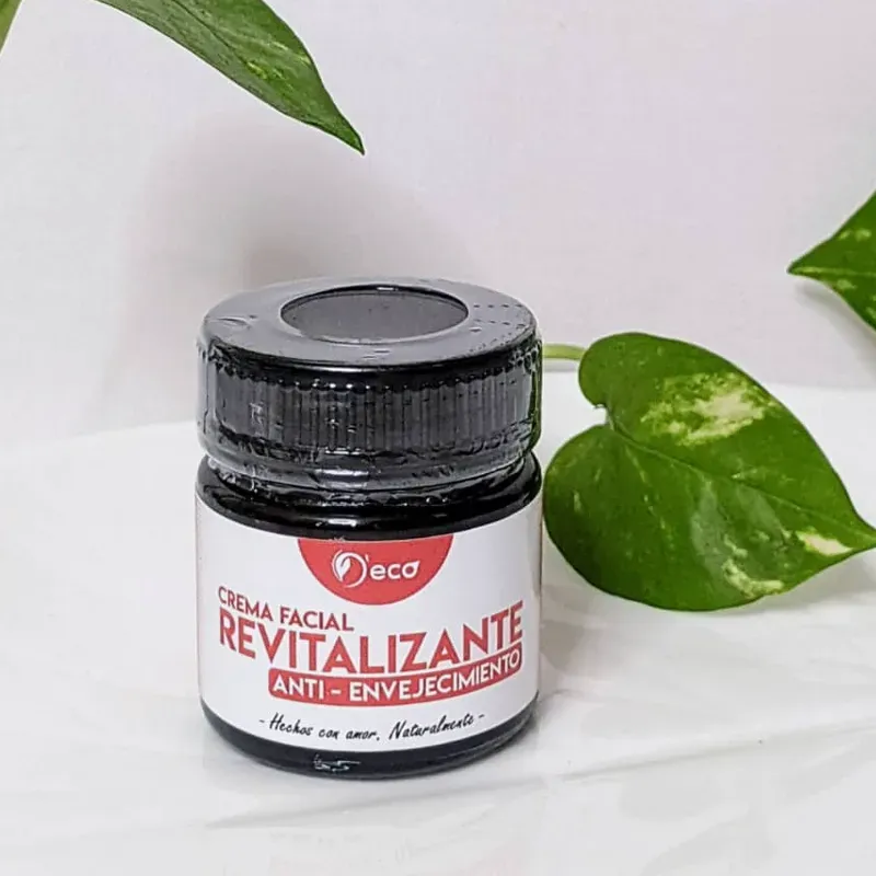 Crema facial revitalizante
