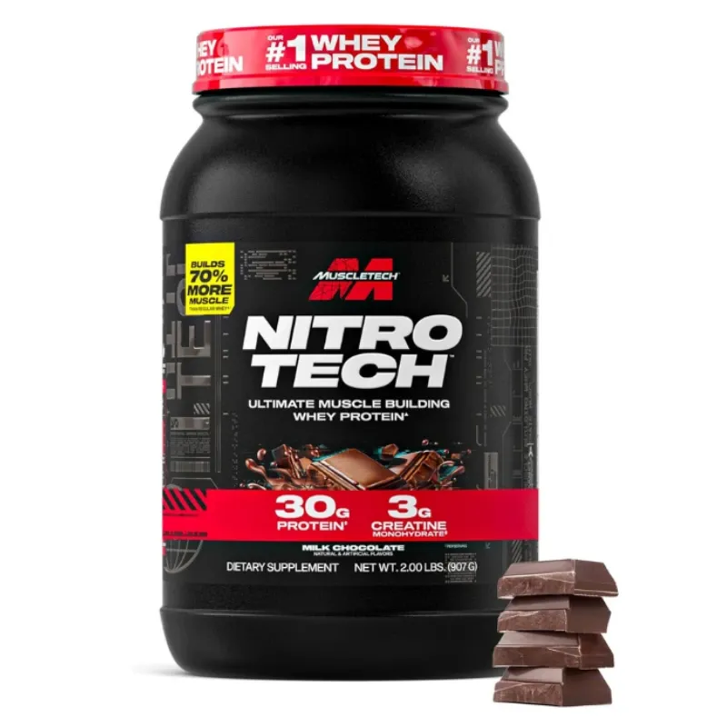 Whey Protein: Nitro-Tech (2.2 lbs)