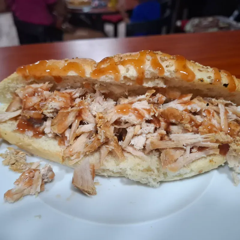 Baguette con Lechón