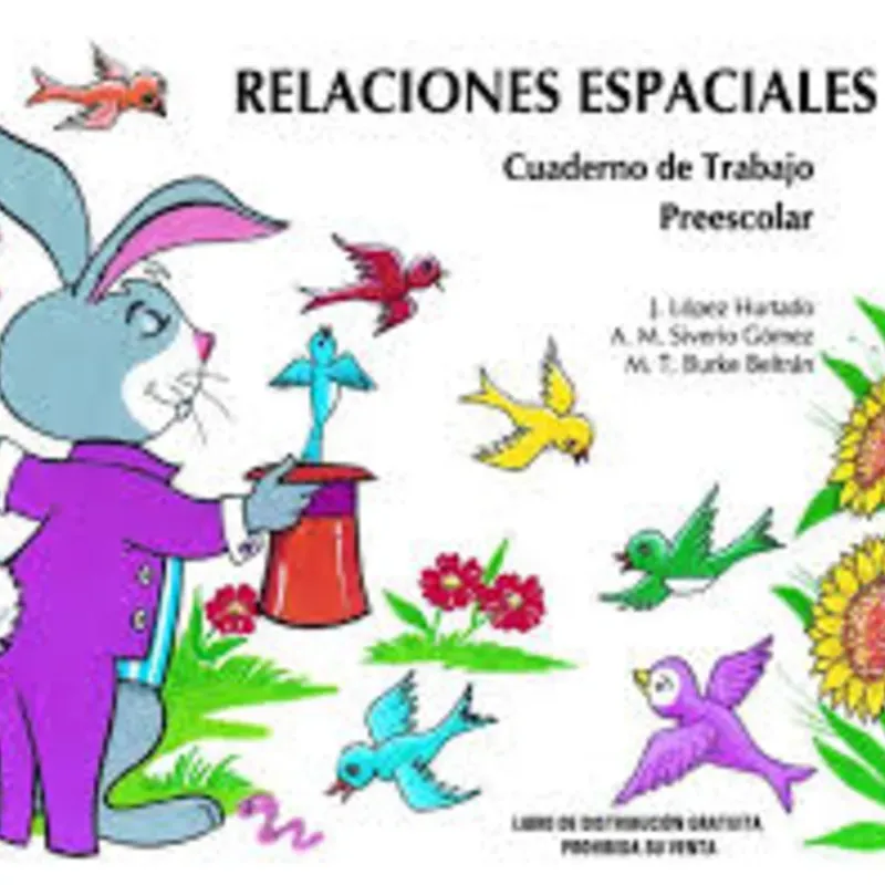 ✏️ Cuadernos Tradicionales de Relaciones Espaciales Preescolar