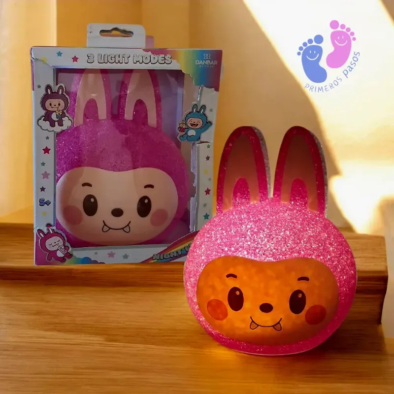 Lámpara Labubu Rosada