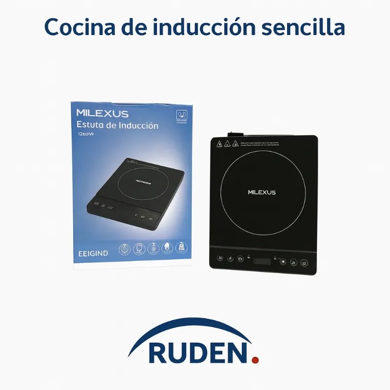 Cocina de inducción sencilla MILEXUS