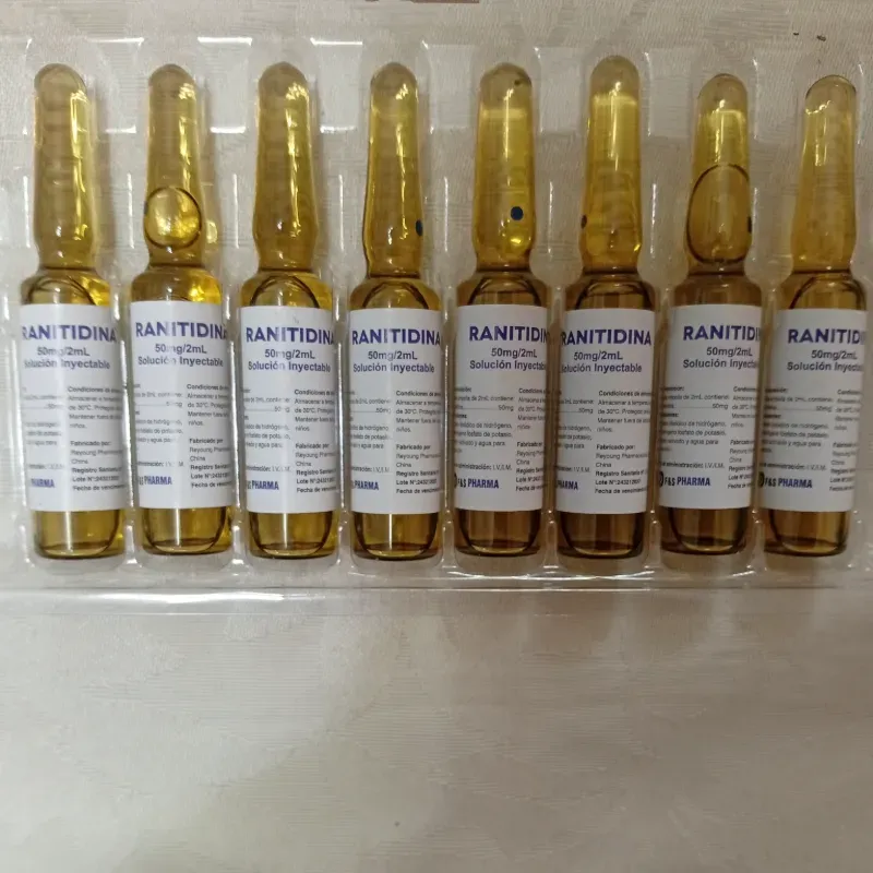  Ranitidina inyectable  (1 bulbo) (50mg/2ml)