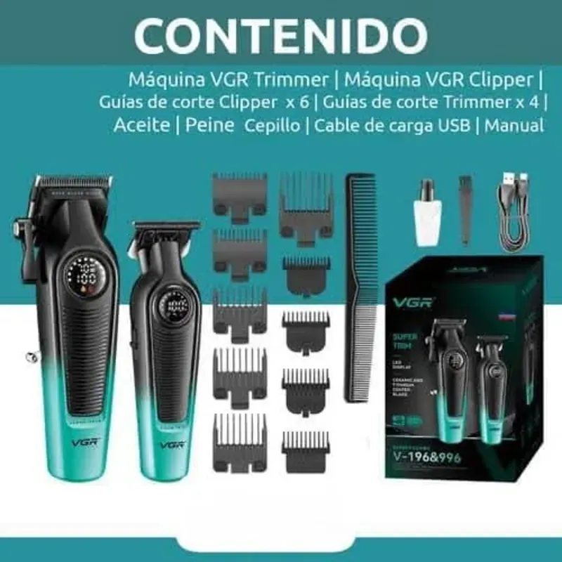 Kit de Clipper y Trimer VGR 196&996
