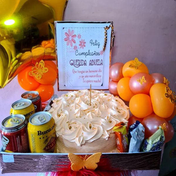 Caja con dulce