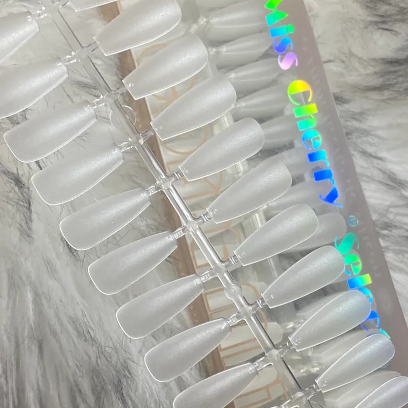 Tips Soft Gel Coffin Matte