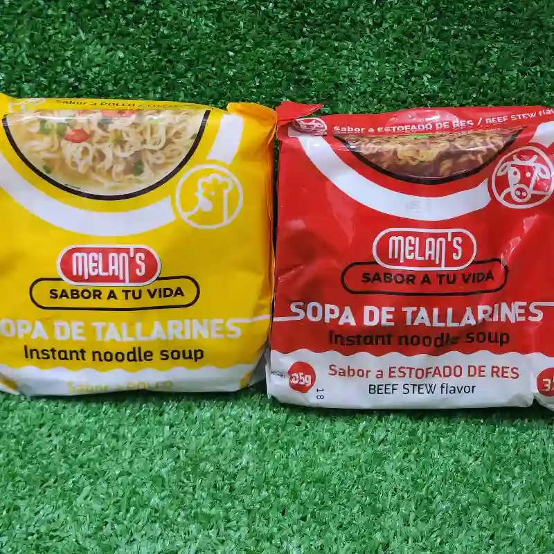 Sopas de Tallarines pollo