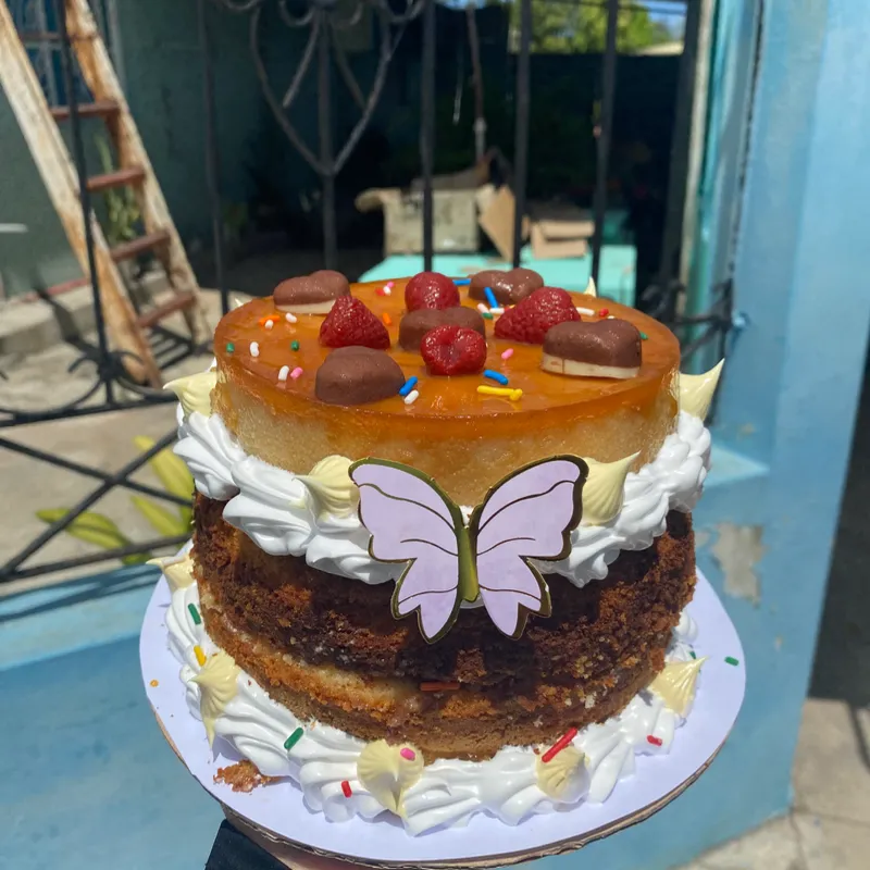 Choco flan o pastel imposible