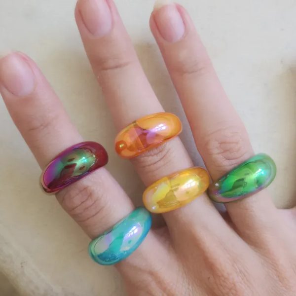 Anillos de resina