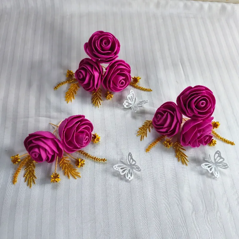 Cake topper (Flores)