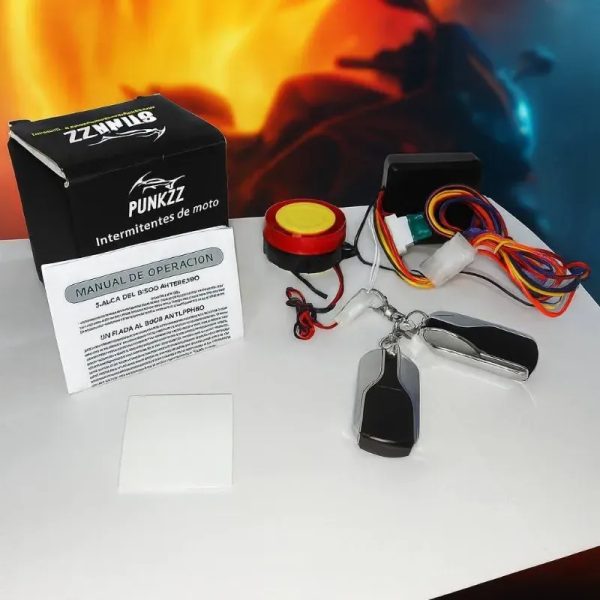 Alarma para moto de combustión