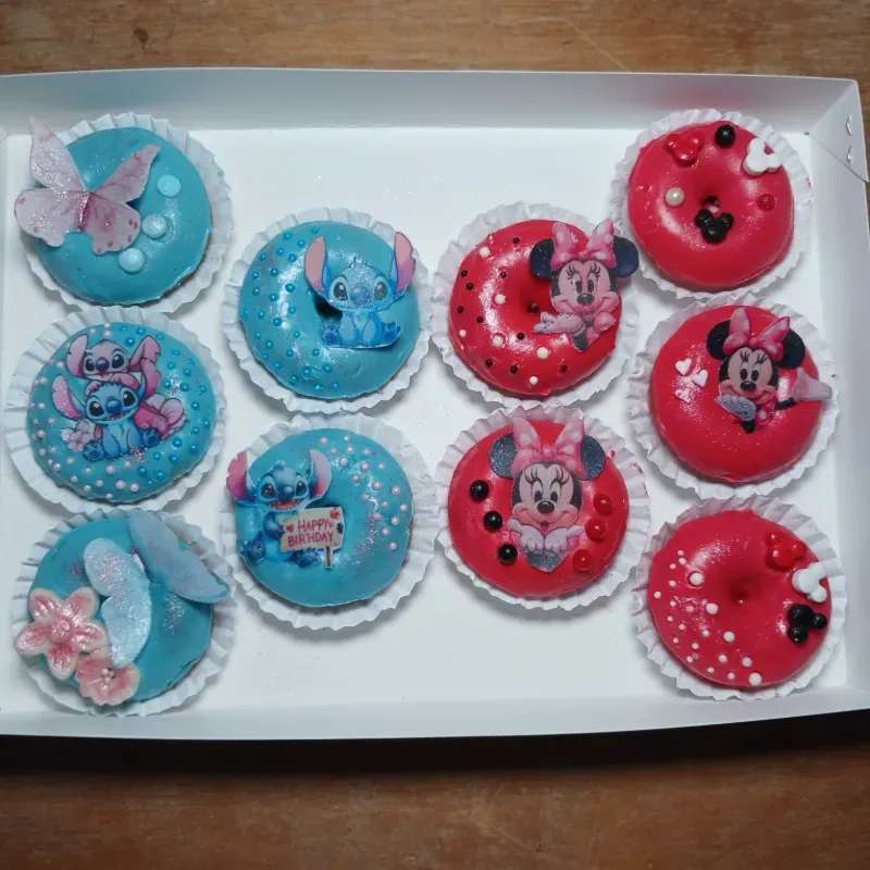 Minidonas Minnie y Stich