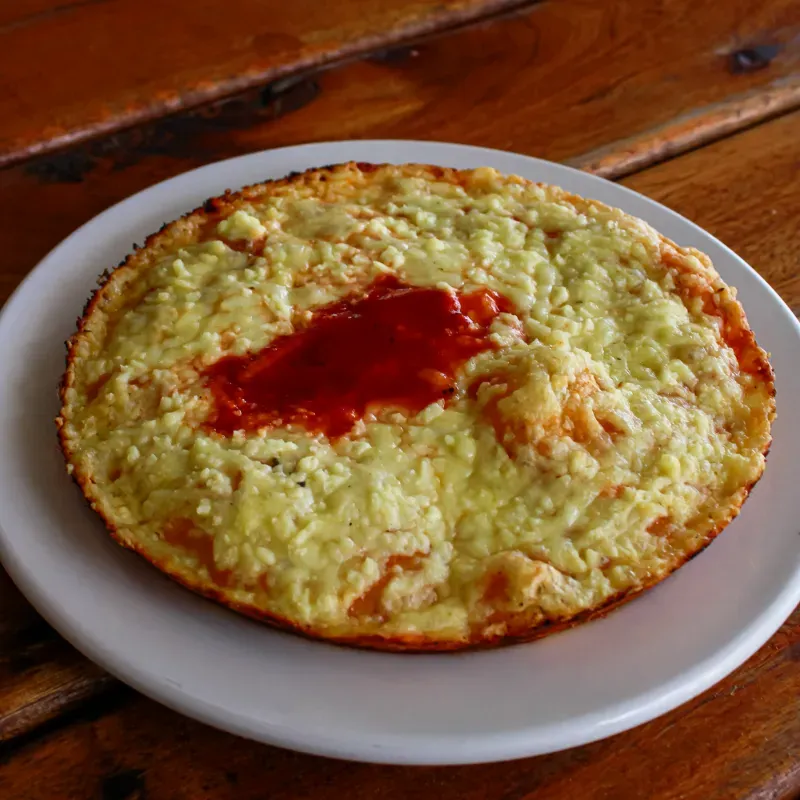 Pizza especial de queso