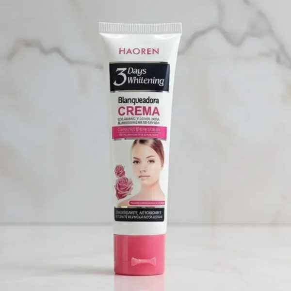 Crema blanqueadora