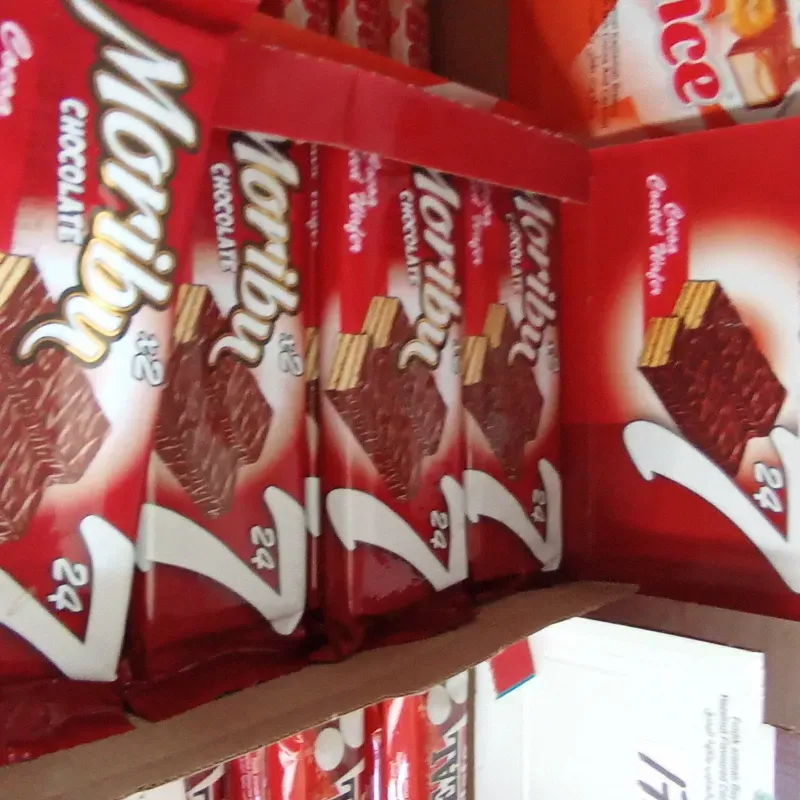 Barritas d chocolate con sorbeto