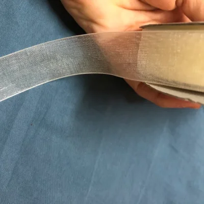 Cinta horganza 2cm amarilla pálida