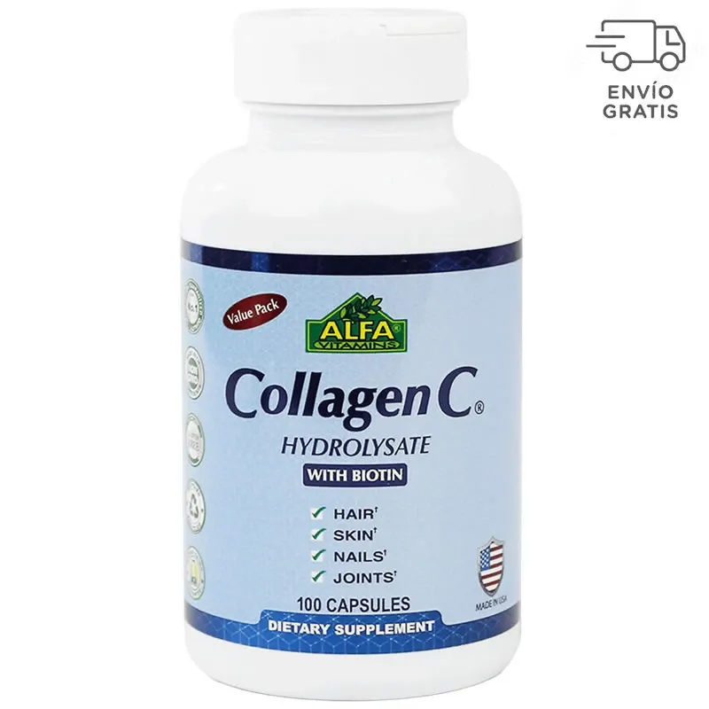 Alfa Colágeno C Hidrolizado 100 cáps