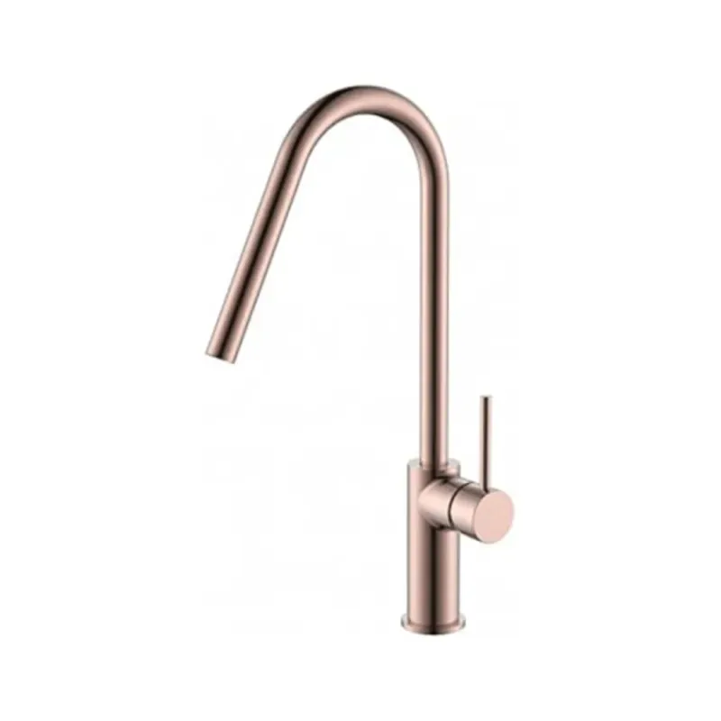 Grifo monomando para fregadero color oro rosa 429110513