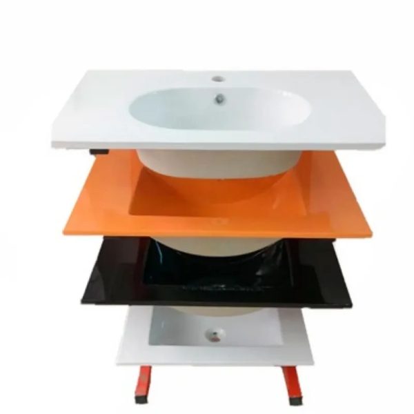 Lavamanos Encimera Cuadrados Ceramica