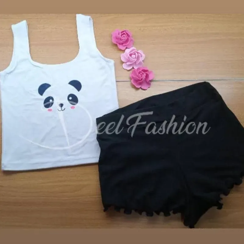 C Pijama Panda Talla S