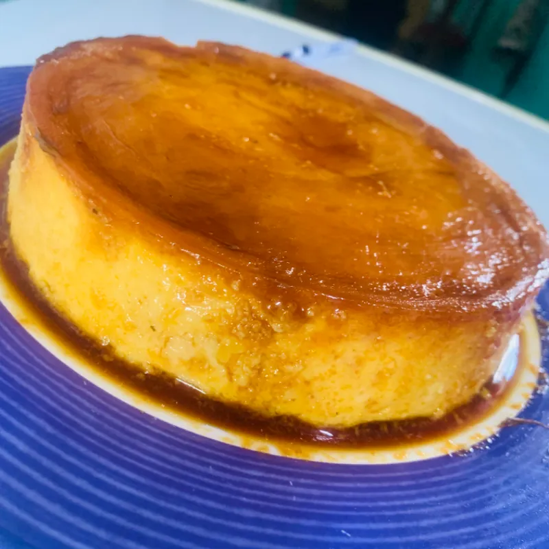 Flan tres leches