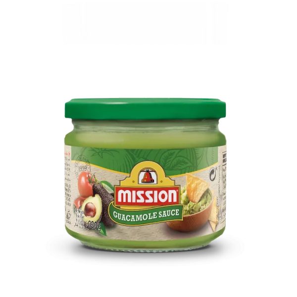 Salsa Guacomole MISSION Cristal 300g 6/Caja