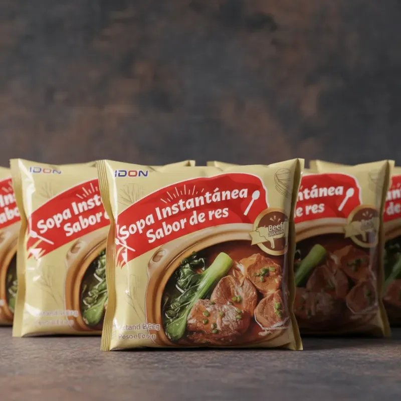 Sopa instantánea de res (85gr)