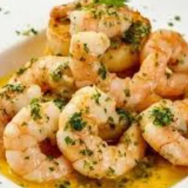 Camarones al ajillo