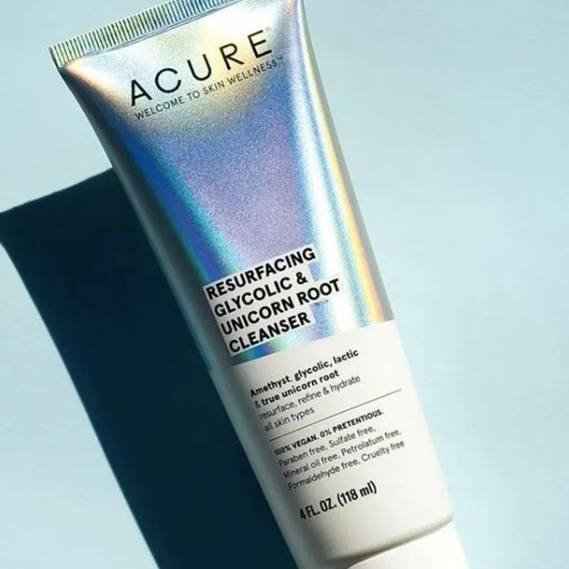 Gel Limpiador y exfoliante en crema espumoso Acure 