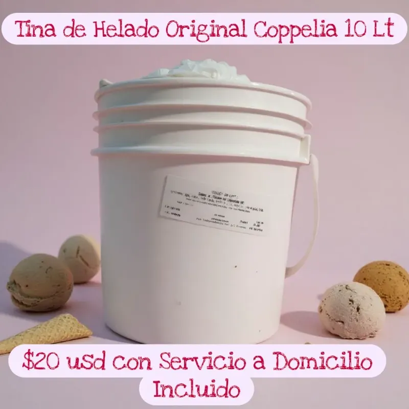 Tina de Helado Coppelia