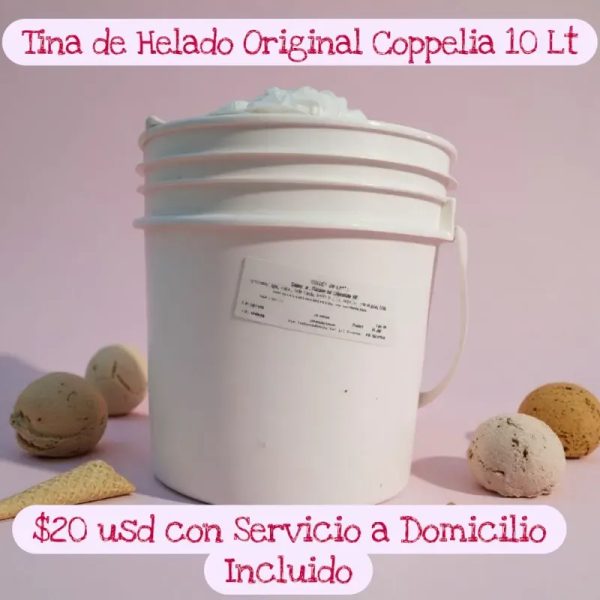 Tina de Helado Coppelia