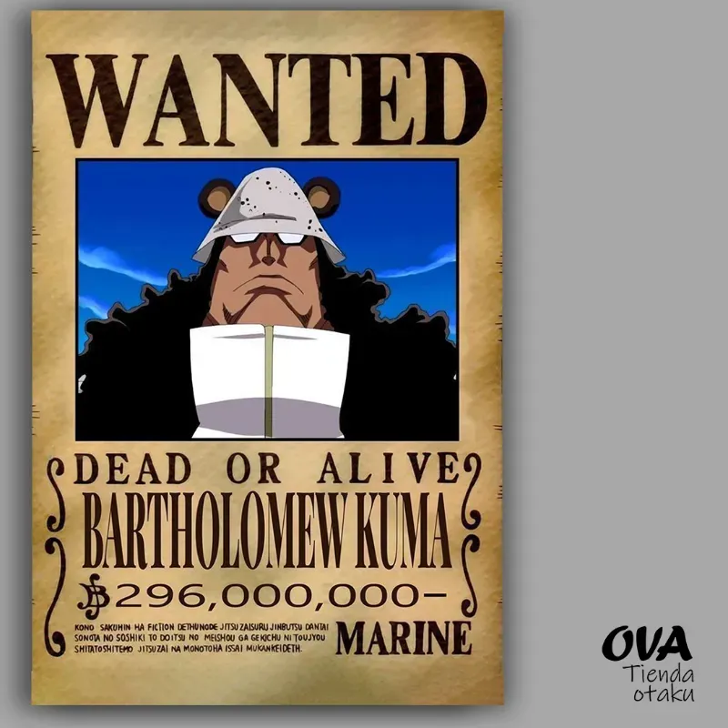  Cartel Bartholomew Kuma (One Piece)