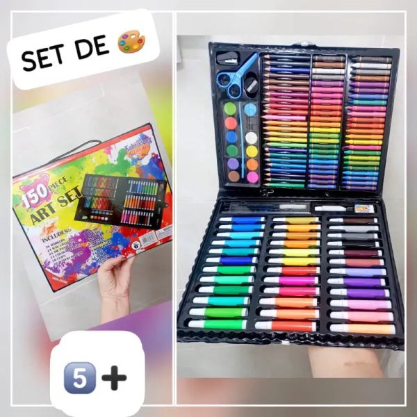 SET DE ARTE MEDIANO *150 PIEZAS