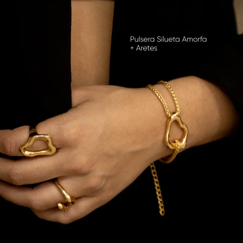Pulsera Silueta amorfa