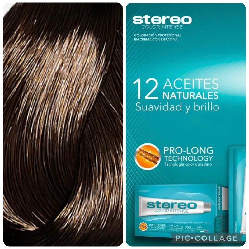 Tinte Stereo Rubio Claro Cenizo 8.1