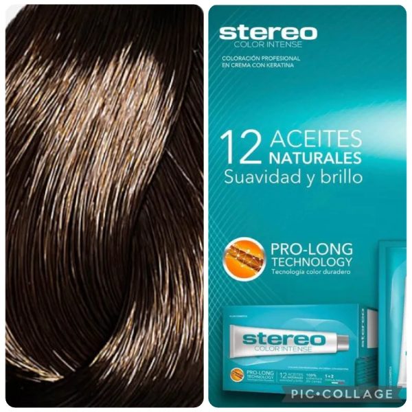 Tinte Stereo Rubio Claro Cenizo 8.1