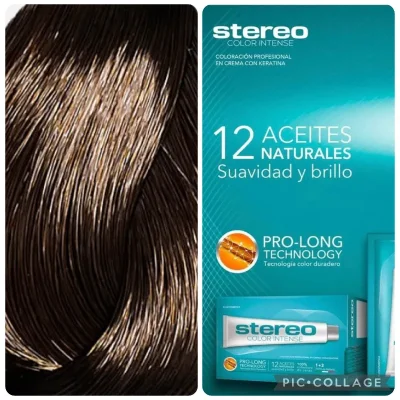 Tinte Stereo Rubio Claro Cenizo 8.1