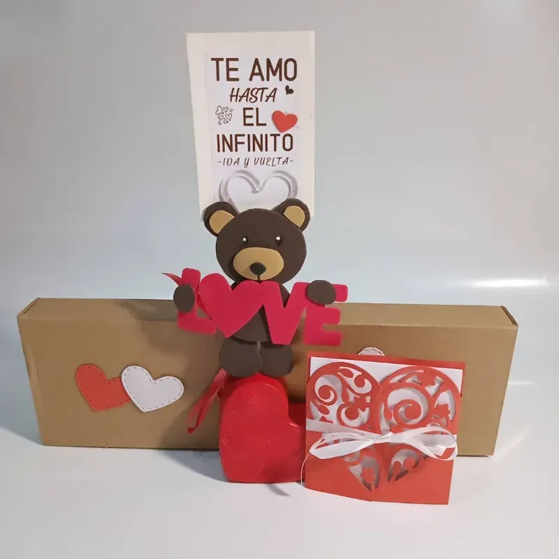 Corazon con portafoto