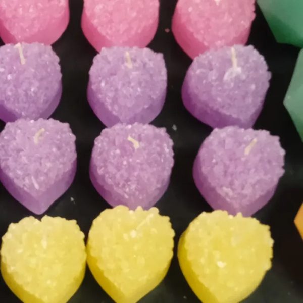 Estuches de 3 corazones medianos