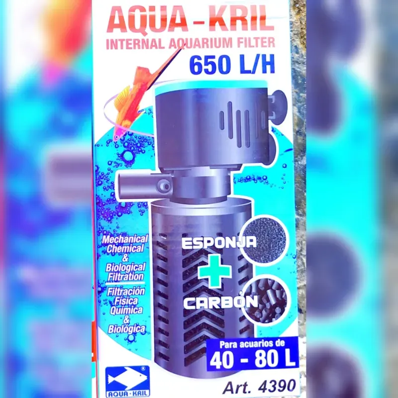 Filtro Interno AquaKrill 650L