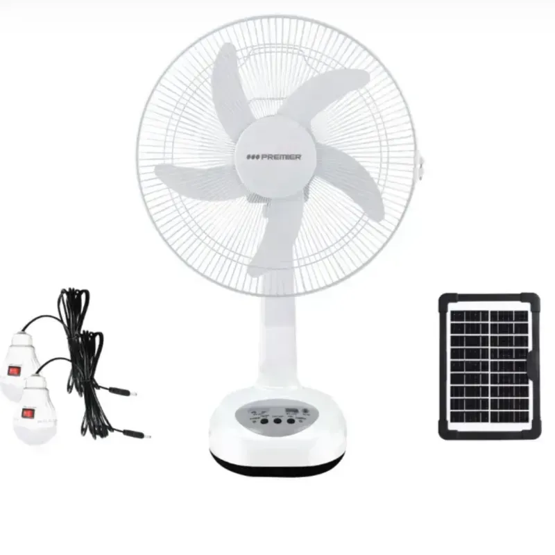 Ventilador Premier recargable